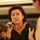 Zhang speaks at the launch of Soho Galaxy in Beijing in October 2012.